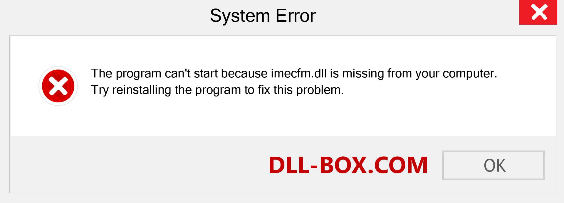  imecfm.dll file is missing?. Download for Windows 7, 8, 10 - Fix  imecfm dll Missing Error on Windows, photos, images